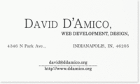 A great web designer: David D'Amico, Web Design, Development, Indianapolis, IN