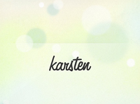 A great web designer: karstenrowe.com, London, United Kingdom