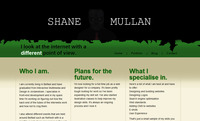 A great web designer: Shane Mullan, Belfast, United Kingdom