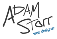 A great web designer: Adam Storr, San Diego, CA