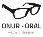 A great web designer: Onur Oral, Istanbul, Turkey