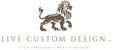 A great web designer: LiveCustomDesign.com, Vancouver, Canada logo