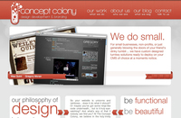 A great web designer: The Concept Colony, Dallas, TX