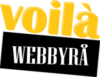 A great web designer: Voilà Webbyrå, Stockholm, Sweden