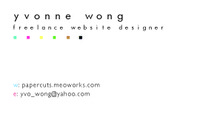 A great web designer: Yvonne Wong, Hong Kong, China