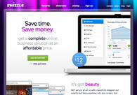 A great web design by Swizzle, Victoria, Canada: 