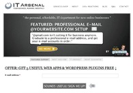 A great web design by IT Arsenal, Philadelphia, PA: 