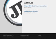 A great web design by Joshua Russell, Sydney, Australia: 