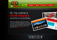 A great web design by David Delgado, Toronto, Canada: 