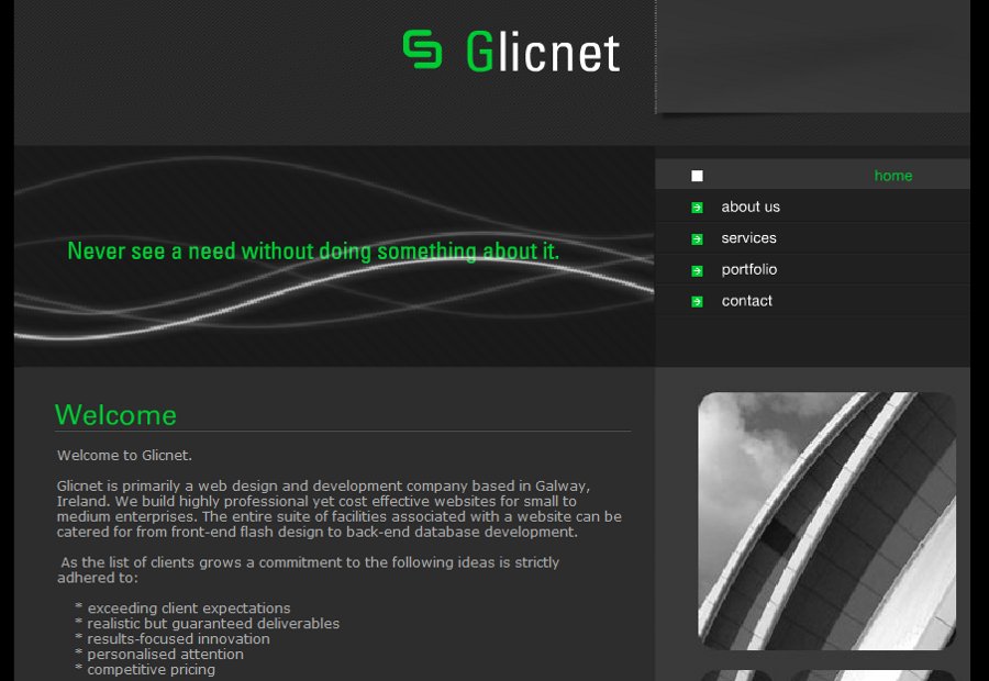 A great web design by Glicnet.com, Carrick on Shannon, Ireland: 