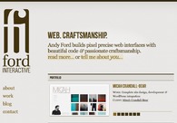 A great web design by Ford Interactive, Sacramento, CA: 