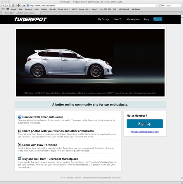 A great web design by NDBX, Austin, TX: 