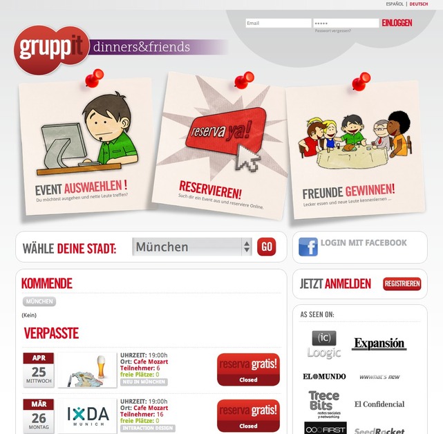 A great web design by Travelideas, Munich, Germany: 