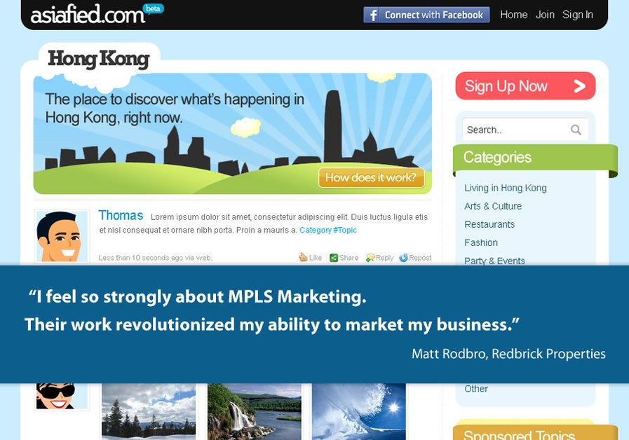 A great web design by MPLS Marketing Orlando, Orlando, FL: 