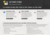 A great web design by Eat Paint Studio, Chicago, IL: 