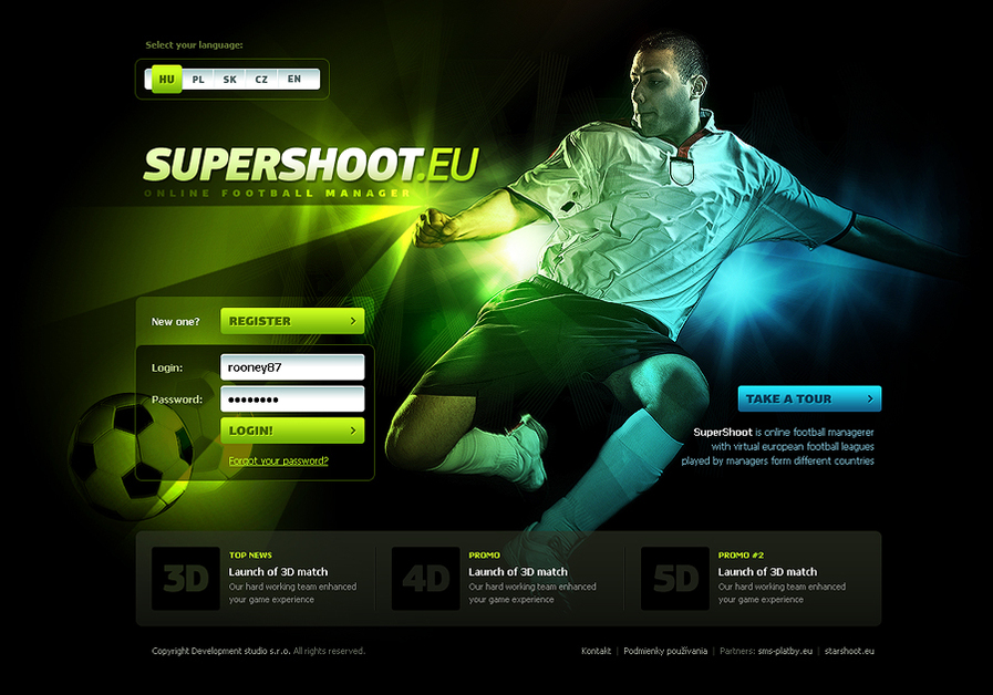 A great web design by musHo.sk, Bratislava, Slovakia: 