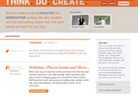 A great web design by Think.Do.Create., Columbus, OH: 