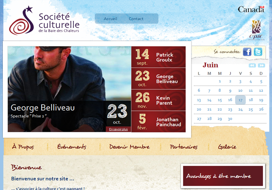 A great web design by northStudio Atlantic, Campbellton, Canada: 