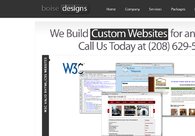A great web design by Boise Designs, Boise, ID: 