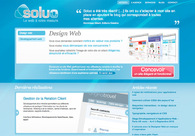 A great web design by Soluo, Paris, France: 