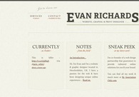 A great web design by Evan Richards, Hereford, United Kingdom: 
