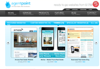 A great web design by Agentpoint.com, Boston, MA: 