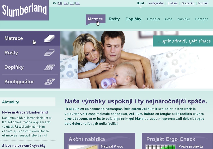 A great web design by Tonique.cz, Prague, Czech Republic: 