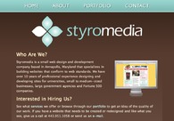 A great web design by Styromedia, Washington DC, DC: 