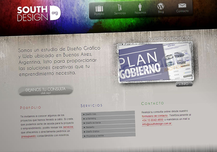 A great web design by South Design Argentina, Ciudad de Buenos Aires, Argentina: 