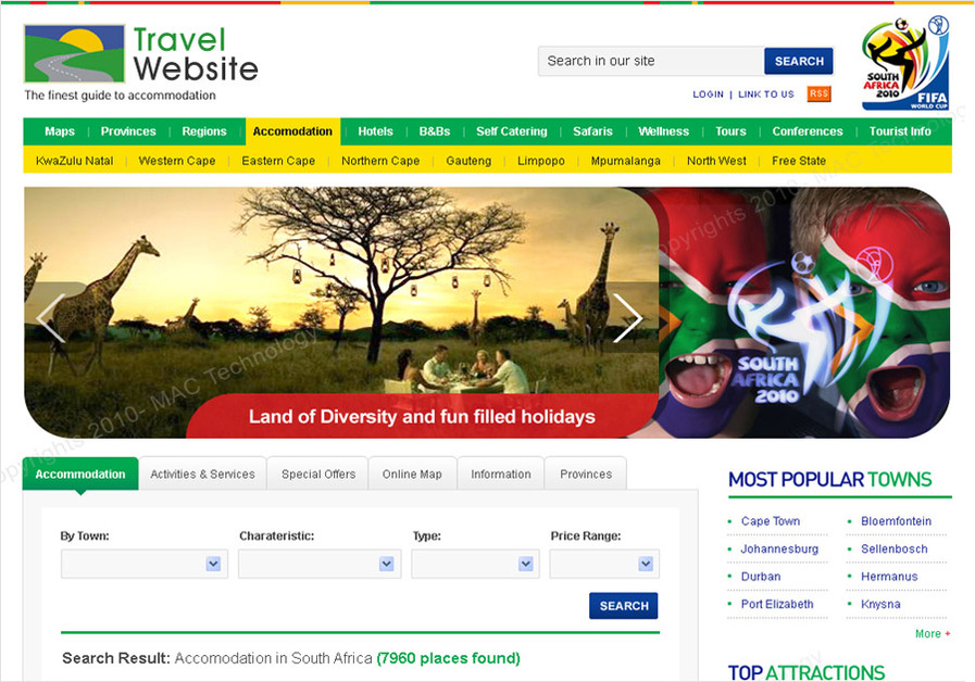 A great web design by MAC Tech, San Francisco, CA: 