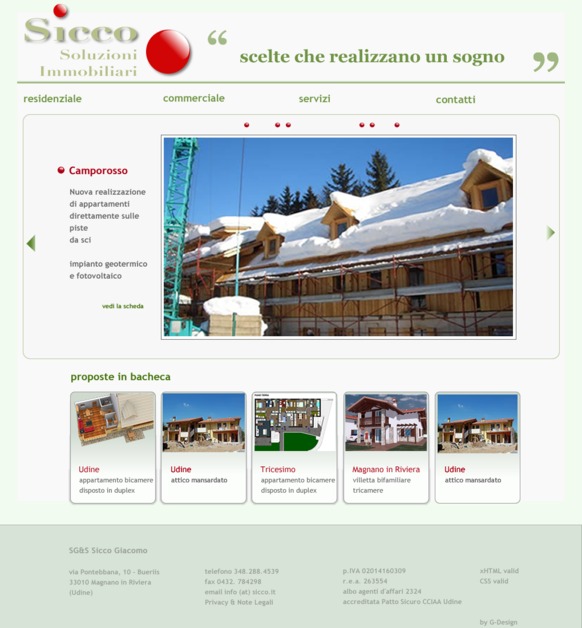 A great web design by S Group Italia, udine, Italy: 