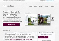 A great web design by Lucid Peak, Portland, ME: 