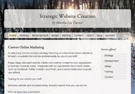 A great web design by Martha Lee Turner, Chicago, IL: 