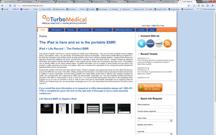 A great web design by Turbo Found, Chicago, IL: 