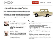 A great web design by Codex, Milano, Italy: 