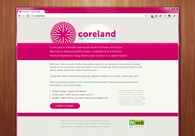 A great web design by CoreLand Studio, Ghent, Belgium: 