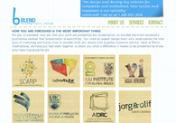 A great web design by Blend International, Vancouver, Canada: 