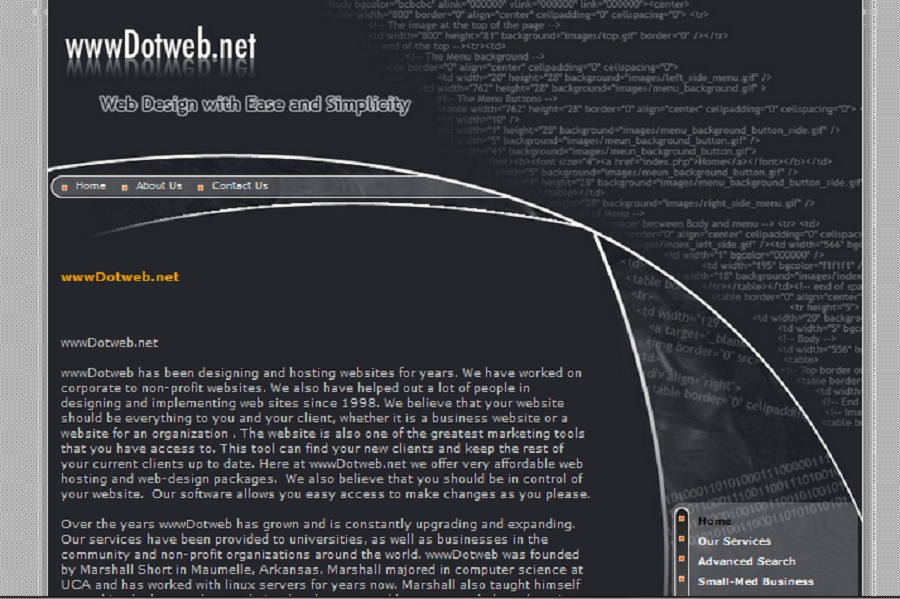 A great web design by wwwDotweb.net, Dallas, TX: 