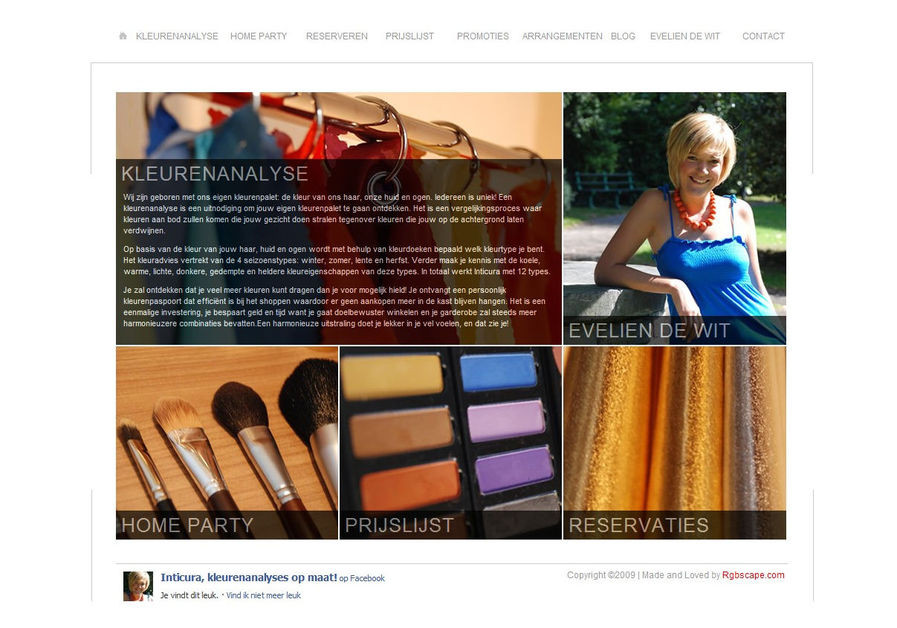 A great web design by RGBSCAPE, Gent, Belgium: 