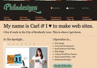 A great web design by Philadesigns, Philadelphia, PA: 