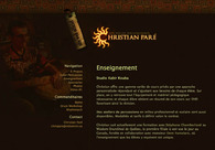 A great web design by David Boudreau, Montreal, Canada: 