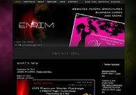 A great web design by Enrim Design, New York, NY: 