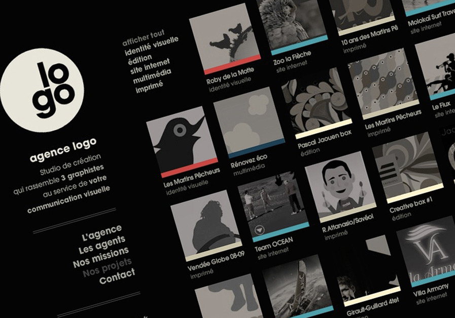 A great web design by Agence logo, Bretagne, France: 