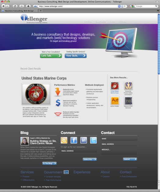 A great web design by Tifa Kerbal Creative, Washington DC, DC: 