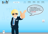 A great web design by splush (s+h) design, Seattle, WA: 