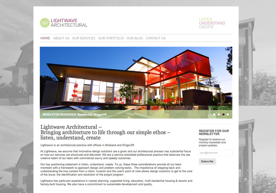 A great web design by Underbrand, Brisbane, Australia: 