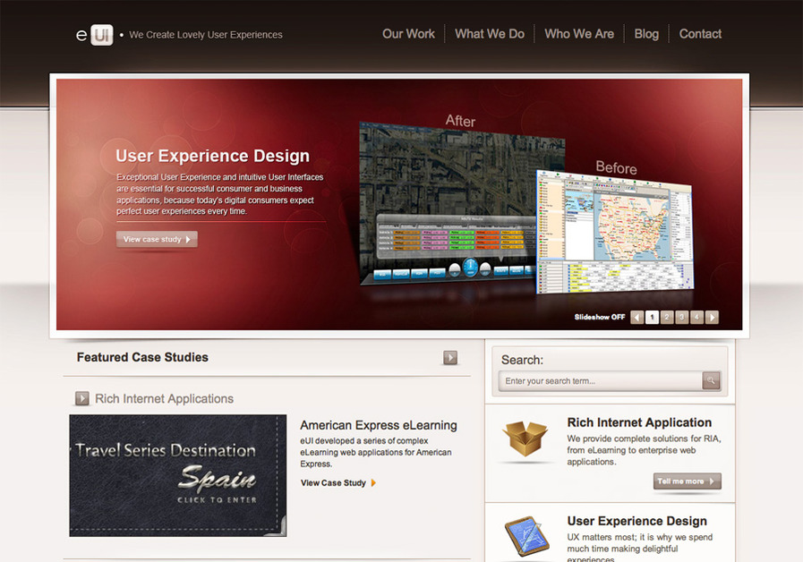 A great web design by ExpressiveUI, Washington DC, DC: 
