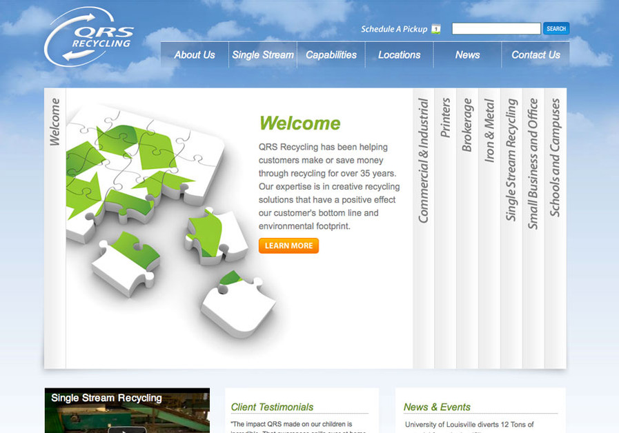 A great web design by KARMA, Louisville, KY: 