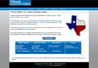 A great web design by TFWorld Software, Lubbock, TX: 