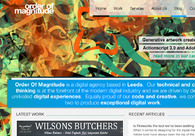 A great web design by Order Of Magnitude, Leeds, United Kingdom: 